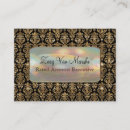 Recherche de damassé baroque cartes visite Professionnel