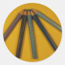 Search for coloured pencil stickers Yellow