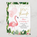Recherche de rose flamant anniversaire invitations Fête d'anniversaire d'été