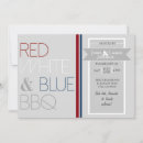 Search for bbq 4th of july invitations Modern