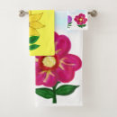 Search for purple flowers bath towels Nature