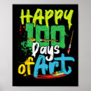 Search for 100 days of school art 100th