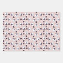 Search for pink and green christmas wrapping paper Snowman