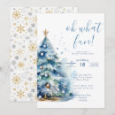 Search for fun christmas invitations Watercolor