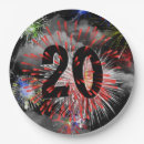 Search for 20th birthday plates Celebration