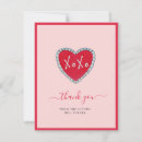 Search for red heart thank you cards Cute