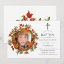 Search for autumn christening invitations Fall