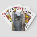 Search for wolf playing cards Wildlife