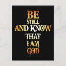 Search for that i am god postcards Christian