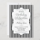 Search for black and silver birthday invitations Adult birthday party