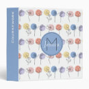 Search for line drawing binders Floral