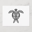 Recherche de tortue de mer cartes postales Boho