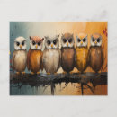 Recherche de chouettes cartes postales Magique