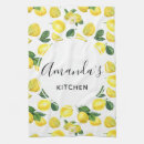 Search for lemons pattern tea towels Healthy