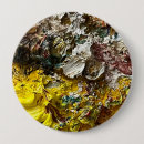 Recherche de peinture moderne badges Jaune