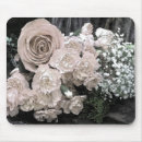 Search for carnations mousepads White