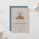 Search for baby bear birthday invitations Beary