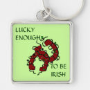 Search for horseshoe square keychains Irish