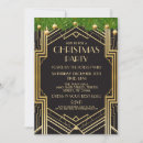 Search for art deco christmas invitations 1920s