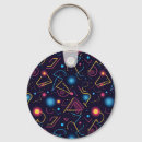 Search for geometric shapes keychains Colorful
