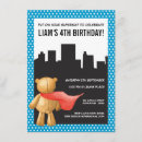 Search for comic book superhero invitations Retro