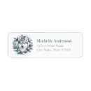 Search for husky return address labels Cute