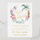 Search for tropical beach christmas invitations Watercolor