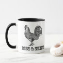 Search for white rooster mugs Vintage