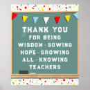 Recherche de teacher appreciation posters Thank you