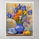 Search for blue teacup posters Flowers