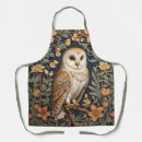 Search for vintage owl aprons William morris