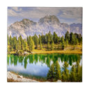 Recherche de lacs de montagne carreaux Nature