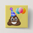 Search for bathroom humour buttons Happy