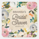 Search for bridal shower floral stickers Pretty