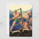 Recherche de la boxe de la invitations Rétro