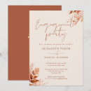 Search for fall engagement party invitations Terracotta