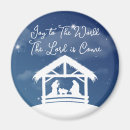 Search for christmas nativity magnets Joy to the world