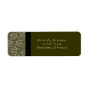 Search for classic damask return address labels Pattern