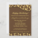 Search for giraffe print invitations Chic