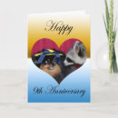 Search for ninth wedding anniversary cards Cute