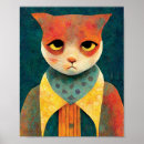 Recherche de chat gingembre posters Peinture de chat