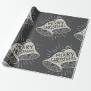 Search for chalkboard christmas wrapping paper Black
