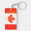 Search for maple leaf rectangular keychains White