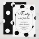 Search for celebration 40th birthday invitations Forty and fabulous