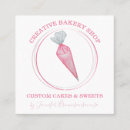 Search for birthday business cards Patisserie