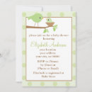 Search for bird nest baby shower invitations Nature