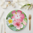 Search for hibiscus paper plates Floral