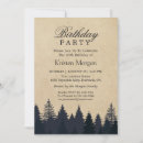 Search for kraft birthday invitations Forest
