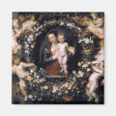 Recherche de peinture religieuse magnets Vintage