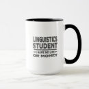Search for linguistics mugs Student